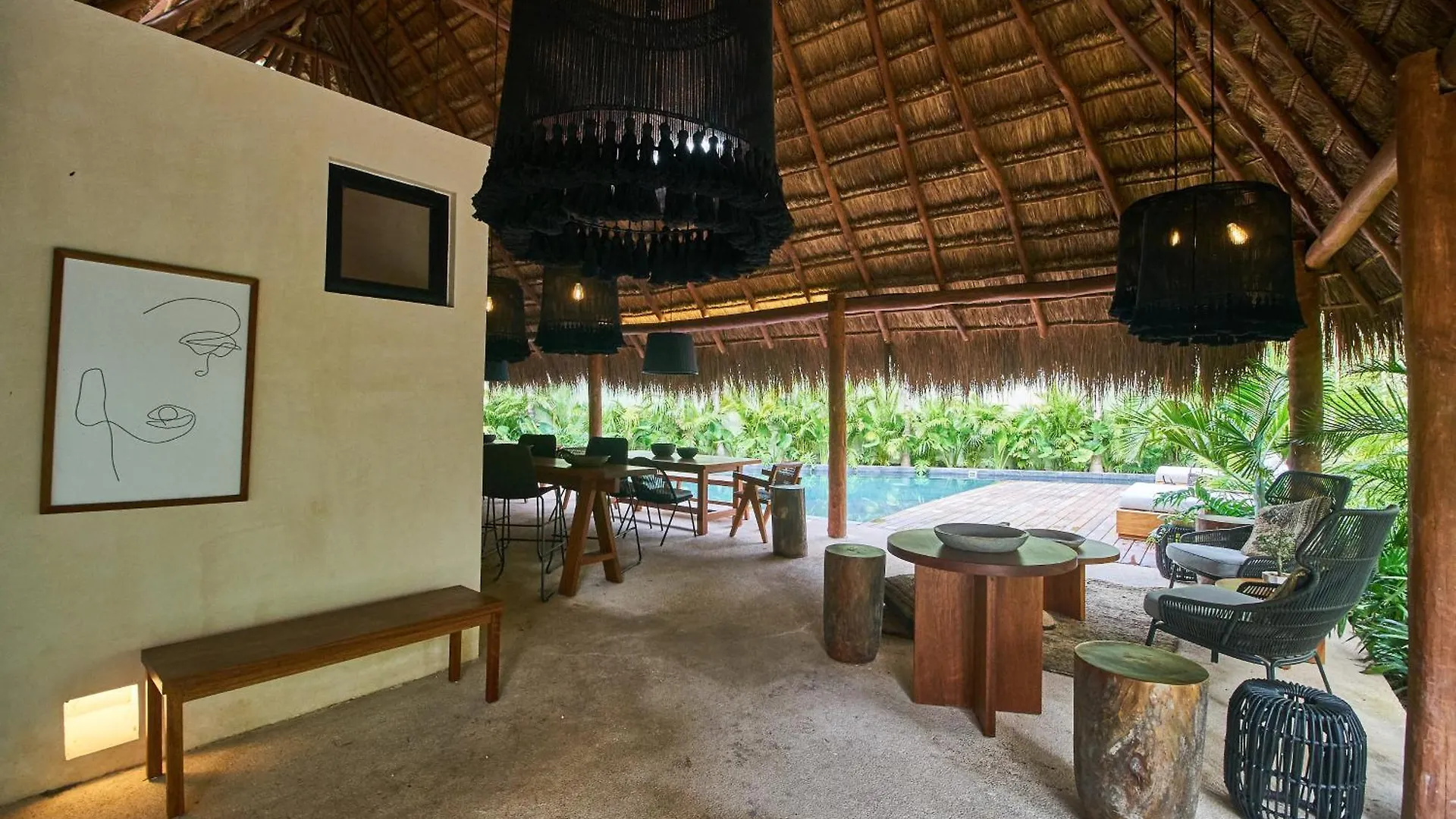 דירות טולום Modern Hideaway With Private Pool And Terrace