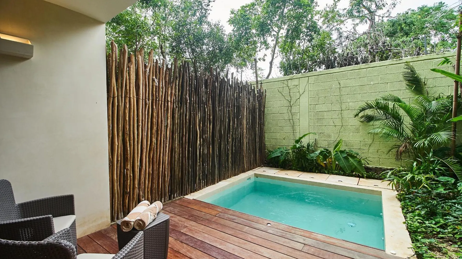 דירות טולום Modern Hideaway With Private Pool And Terrace